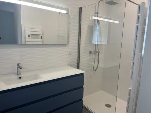 Rénovation complète : la salle de bains