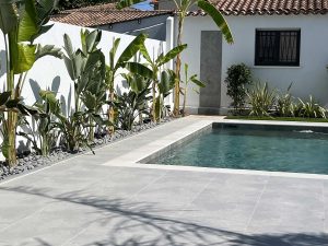 Rénovation complète : la piscine
